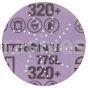 3M&trade; 7100145433 3" 320+ Grit 775L Cubitron&trade; II Hookit&trade; Clean Sanding Film Disc