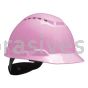 3M™ 7100162727 H-713V Hard Hat Pink 4-Point Ratchet Suspension Vented