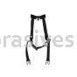 3M™ 7100207541 X5-P4PTCS1 Premium 4 Point Chin Strap with magnetic buckle for SecureFit™ Safety Helmet
