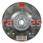3M™ 7100256472 4-1/2x1/4x5/8-11 T27 Quick Change Silver Depressed Center Grinding Wheel 87661