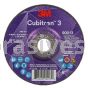 3M™ 7100305443 4 x 5/32 x 5/8 36+ Grit T27 Cubitron™ 3 Cut and Grind Wheel