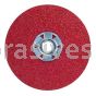 Norton Abrasives 77696009737 4-1/2 x 5/8-11 36 Grit F981 Norton Red Heat Speed Change Fiber Discs