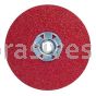 Norton Abrasives 77696009752 5 x 5/8-11 60 Norton Red Heat Speed Change F981 Resin Fiber Sanding Discs