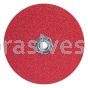 Norton Abrasives 77696009767 7 x 5/8-11 80 Grit F981 Norton Red Heat Speed Change Fiber Discs
