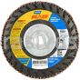 Norton Abrasives 77696090141 5 x 5/8-11 40 R980P Norton Blaze Quick Trim Type 27 Plastic Plate Flap Discs
