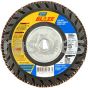 Norton Abrasives 77696090143 5 x 5/8-11 80 R980P Norton Blaze Quick Trim Type 27 Flap Discs