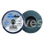 Norton 77696090166 2" 40 Grit BlueFire R860 TR Zirconia Alumina Mini Flap Discs