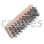 Osborn Butcher Block Economy Scratch Brush .017 X .011 FLAT #83004