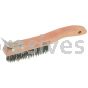 Osborn 10" Shoe Handle Economy Scratch Brush w/ Scraper 10” OAL X .014 X 1-1/8 #83005