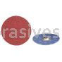 4" T-S Cloth Disc, X-Wt, 80 A/O RB
