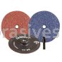 5" Trim-Kut Disc Polymer Backing 120 A/O RB 1/4" Hex Mandrel Included