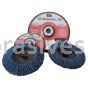4-1/2x7/8 #40 Zirc T-29 Angled Abrasive Flap Disc Standard