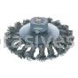 Osborn 5’’ Knot Tapered Wheel .020” Steel X 5/8-11 NC” AH #99062