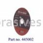 4-1/2x7/8, Rex-Cut, A36F, Cut-N-Finish, Cotton Reinforced