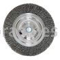 4" Narrow Crimped Wire Wheel, .014, 1/2"-13 A.H. (TLNA-4)