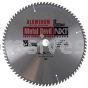 Morse Metal Devil NXT® Aluminum 12" 80 Teeth Circular Saw Blades
