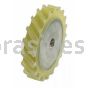 Dynabrade 11888 Contact Wheel Ass'y 4" Dia. x 5/8" W x 5/8" I.D.