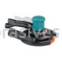 Dynabrade 58447 8" Two-Hand Gear-Driven Sander, Central Vac .45 hp, 900 RPM, Hook-Face
