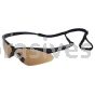 ERB 15344 Octane Black Frame Brown Smoke Traffic Signal Recognition Anti-Fog Lenses