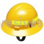 ERB 19752 Americana Full Brim Wildlands Mega Ratchet 4-Point Nylon Safety Helmet