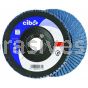 Cibo Abrasives 4-1/2 x 7/8 80 Grit Standard Conical Flap Disc