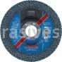 Pferd 67196 5x7/8 40 Grit Zirc Polifan Curve Medium Flap Disc