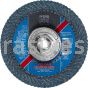Pferd 67216 5x5/8-11 40 Grit Zirc Polifan Curve Medium Flap Disc