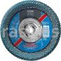 Pferd 67363 5x5/8-11 40 Grit Zirc Polifan Curve Large Flap Disc