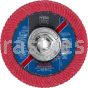 Pferd 67364 5x5/8-11 60 Grit Ceramic Polifan Curve Large Flap Disc