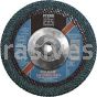 Pferd 67371 7x5/8-11 40 Grit Zirc Polifan Curve Large Flap Disc
