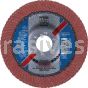 Pferd 67651 5x7/8 40 Grit A/O Polifan Curve Large Flap Disc