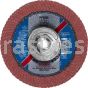 Pferd 67676 5x5/8-11 40 Grit A/O Polifan Curve Large Flap Disc