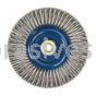 Norton 6 x .020 x 5/8-11/Stainless Steel//Stringer Bead Knot Wire Brushes - For Stainless Steel