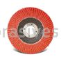 Dynabrade 4-1/2" x 7/8" CH 36 Grit Type 27 Ceramic DynaCut Premium Flap Disc w/Fiberglass