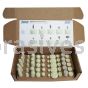 Norton 1/4" Spindle  Quantum 3NQ80-OVS 50 pc Premium Mounted Point Kit