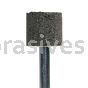 W204 Mounted Point 3/4x3/4x1/4" shank, A36R