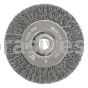 Weiler 36007 - 4" .014, Narrow Face, 5/8"-11 A.H., Retail Pack, Vortec Pro Crimped Wire Wheel, Narrow Face - 012382360078