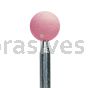 A-26, 5/8x5/8x1/4"sk, Mounted Point, Vitrified, PA/O