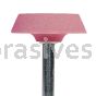A-34, 1-1/2x3/8x1/4"sk, Mounted Point, Vitrified, PA/O