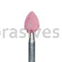 B-43, 1/4x5/16x1/8"sk, Mounted Point, Vitrified, PA/O