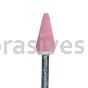 B-53, 1/4x5/8x1/8"sk, Mounted Point, Vitrified, PA/O