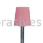B-91, 1/2x5/8x1/8"sk, Mounted Point, Vitrified, PA/O