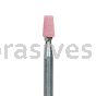 B-96, 1/8x1/4x1/8"sk, Mounted Point, Vitrified, PA/O