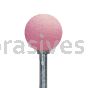 B-121, 1/2x1/2x1/8"sk, Mounted Point, Vitrified, PA/O
