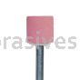B-133, 3/8x3/8x1/8"sk, Mounted Point, Vitrified, PA/O