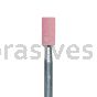 W-153, 3/16x3/8x1/8"sk, Mounted Point, Vitrified, PA/O