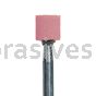 W-160, 1/4x1/4x1/8"sk, Mounted Point, Vitrified, PA/O