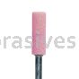 W-164, 1/4x3/4x1/8"sk, Mounted Point, Vitrified, PA/O