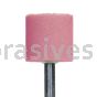 W-179, 3/8x1-1/4x1/8"sk, Mounted Point, Vitrified, PA/O