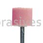 W-185, 1/2x1/2x1/8"sk, Mounted Point, Vitrified, PA/O